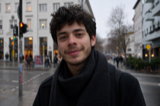 Juan Pérez, estudiante en Berlín