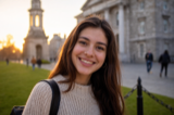 Sofía Castro, estudiante en Dublín